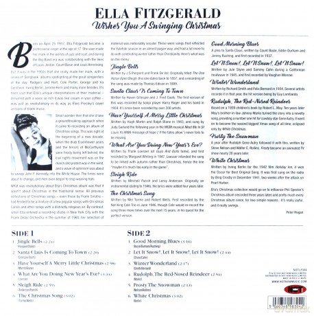 Ella Fitzgerald: Wishes You A Swinging Christmas (Gold) [Winyl]