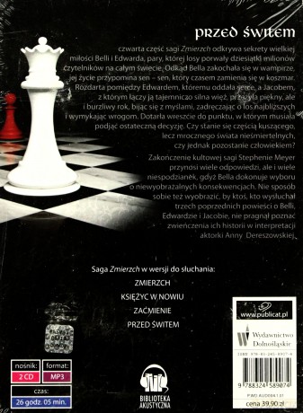 Przed Świtem - Stephenie Meyer (digipack) [AUDIOBOOK] [CD-MP3]