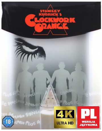 Mechaniczna pomarańcza (steelbook) [Blu-Ray 4K]+[Blu-Ray]