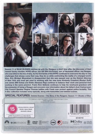 Blue Bloods Season 11 (Zaprzysiężeni) [4DVD]