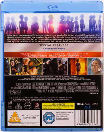 Close Encounters Of The Third Kind (Director's Cut) (Bliskie spotkania trzeciego stopnia) [Blu-Ray]