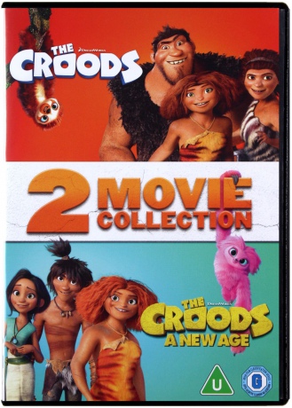 Croods 1-2 (Krudowie / Krudowie 2: Nowa era) [2DVD]