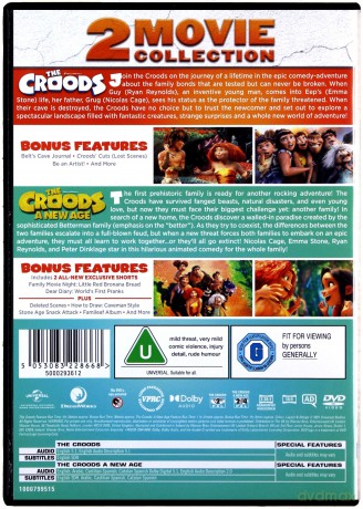 Croods 1-2 (Krudowie / Krudowie 2: Nowa era) [2DVD]