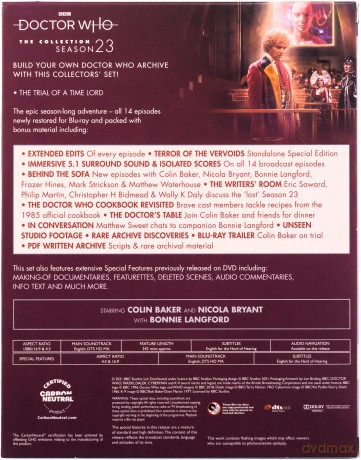 Doctor Who The Collection Season 23 [Blu-Ray]