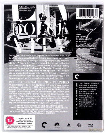 Dolce Vita. La (1961) (Criterion Collection) (Słodkie życie) [Blu-Ray]