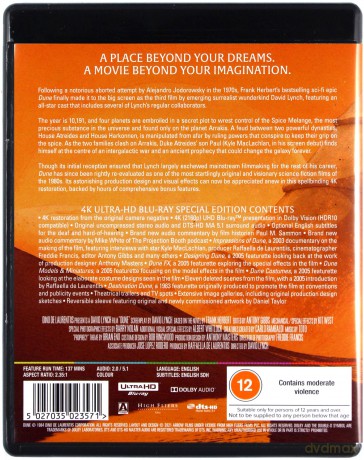 Dune (Diuna) [Blu-Ray 4K]