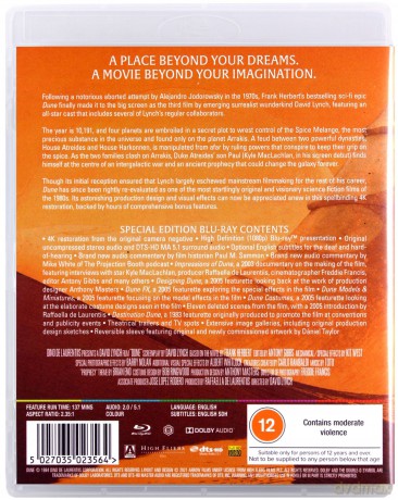 Dune (Diuna) [Blu-Ray]