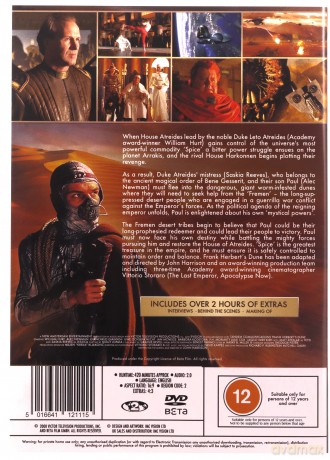 Frank Herbert's Dune (4 Disc Special) (+Over 2 Hours Of Extras) (Diuna) [4DVD]