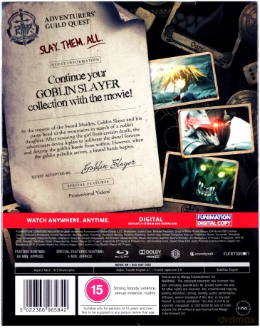 Goblin Slayer: Goblin's Crown [Blu-Ray]