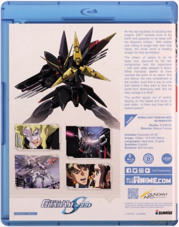 Gundam Seed - Hd Remaster - Part 2 (Limited) [5xBlu-Ray]