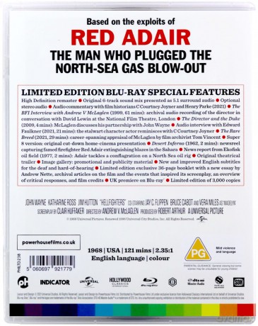 Hellfighters (Limited) (Ujarzmić piekło) [Blu-Ray]