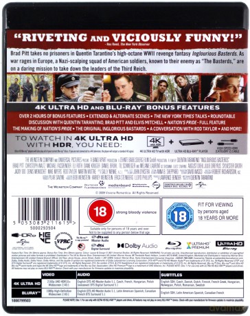 Bękarty wojny [Blu-Ray 4K]+[Blu-Ray]