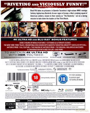 Bękarty wojny [Blu-Ray 4K]+[Blu-Ray]