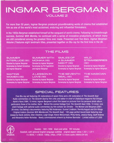 Ingmar Bergman Vol. 2 [6xBlu-Ray]