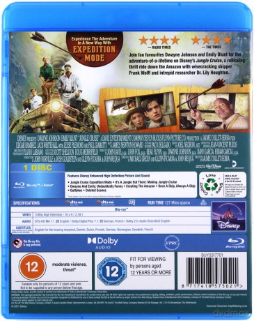 Jungle Cruise (Wyprawa do dżungli) [Blu-Ray]