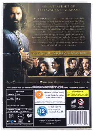 Leonardo Season 1 [3DVD]