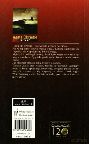 N Czy M Wyd.2010 (broszurowa) - Agata Christie [KSIĄŻKA]