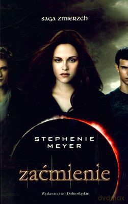 Zaćmienie okładka filmowa - Stephenie Meyer [KSIĄŻKA]