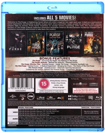 Purge 1-5 [5xBlu-Ray]