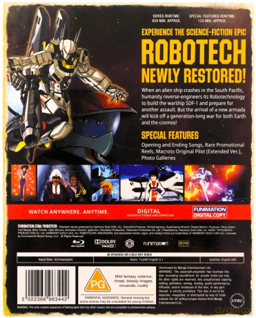 RoboTech - Part 1 (The Macross Saga) [5xBlu-Ray]