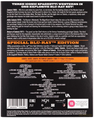 Sabata Trilogy [3xBlu-Ray]