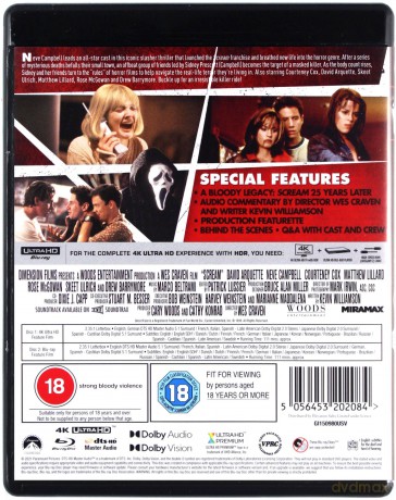Scream (Krzyk) [Blu-Ray 4K]+[Blu-Ray]