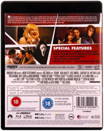 Scream (Krzyk) [Blu-Ray 4K]+[Blu-Ray]