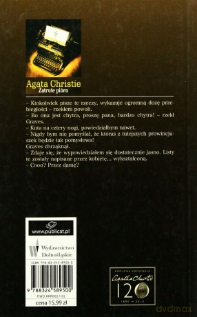 Zatrute Pióro (broszurowa) - Agata Christie [KSIĄŻKA]