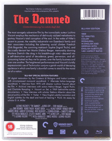 The Damned (1969) (Criterion Collection) (Zmierz bogów) [Blu-Ray]