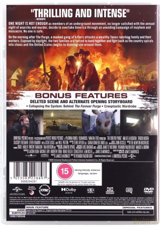 The Forever Purge (Noc oczyszczenia: Żegnaj Ameryko) [DVD]