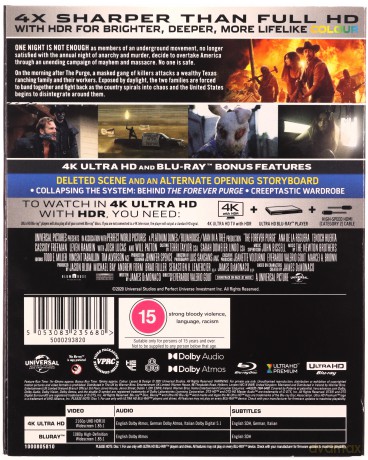 The Forever Purge (Noc oczyszczenia: Żegnaj Ameryko) [Blu-Ray 4K]+[Blu-Ray]