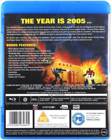 Transformers: The Movie [Blu-Ray]