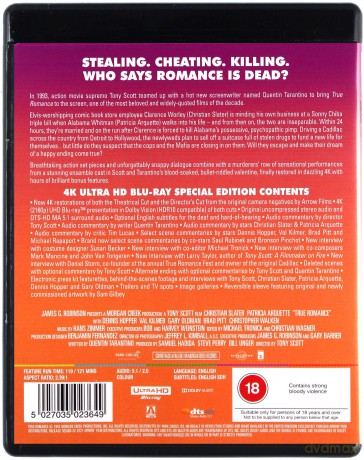 True Romance (Prawdziwy romans) [Blu-Ray 4K]