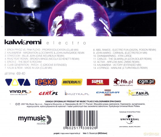Kalwi & Remi: Electro 3 [CD]