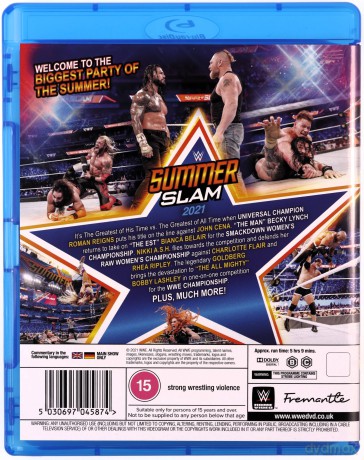 WWE: Summerslam 2021 [Blu-Ray]