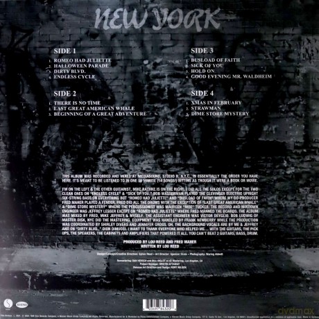 Lou Reed: New York (Clear) [2xWinyl]
