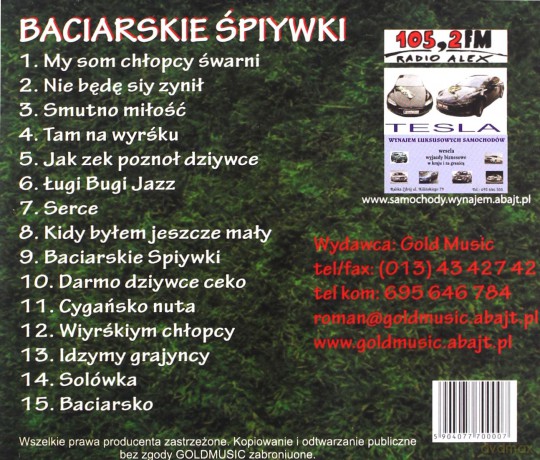 Baciary: Baciarskie śpiywki 2 [CD]