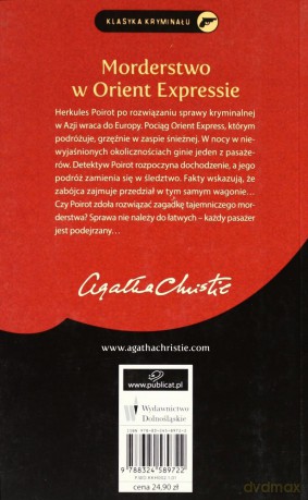 Kolekcja Agathy Christie: Morderstwo W Orient Expressie Klasyka Kryminału - Agata Christie [KSIĄŻKA]