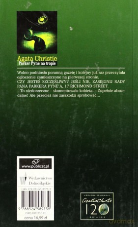Parker Pyne Na Tropie Wyd.2010 - Agata Christie [KSIĄŻKA]