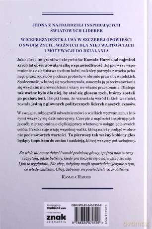 Prawda, która nas niesie. Amerykańska podróż - Kamala Harris [KSIĄŻKA]