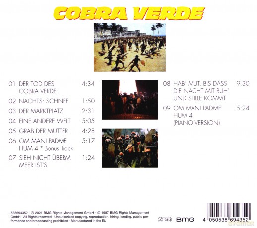 Popol Vuh: Cobra Verde [CD]