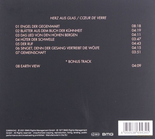 Popol Vuh: Coeur De Verre [CD]
