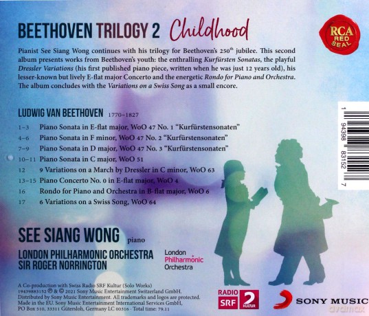 London Philharmonic Orchestra: Beethoven Trilogy 2: Childhood [CD]