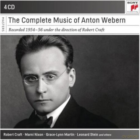 Robert Craft: The Complete Music of Anton Webern - Recorded under the direction of Robert Craft [4CD]