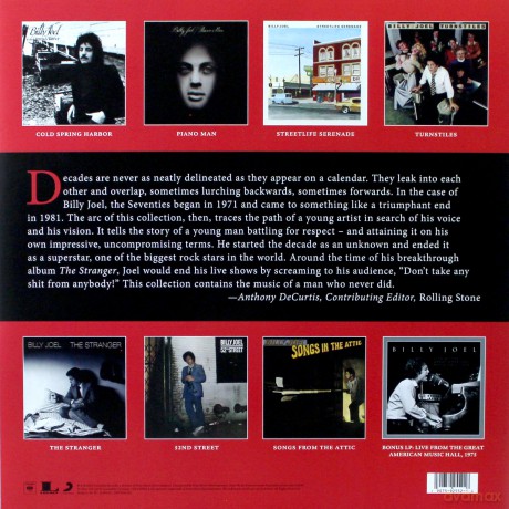 Billy Joel: The Vinyl Collection, Volume 1 [9xWinyl]