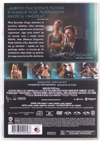 Reminiscencja [DVD] film