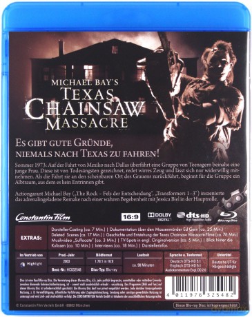 The Texas Chainsaw Massacre (Teksańska masakra piłą mechaniczną) [Blu-Ray]