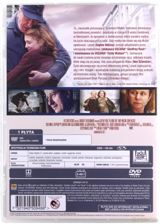 Złodziejka książek [DVD]