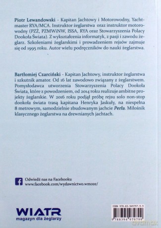 Żeglarz jachtowy - podstawowy podręcznik - Bartłomiej Czarciński, Piotr Lewandowski [KSIĄŻKA]