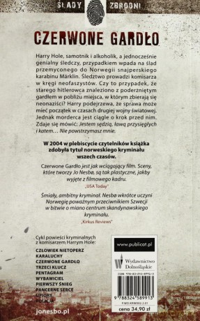 Czerwone Gardło (m) - Jo Nesbo [KSIĄŻKA]